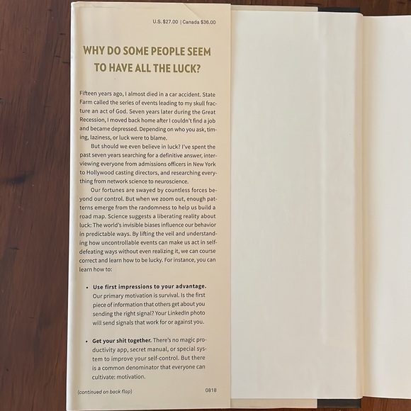 Can you learn to be lucky book by Carla star. - Picture 2 of 5